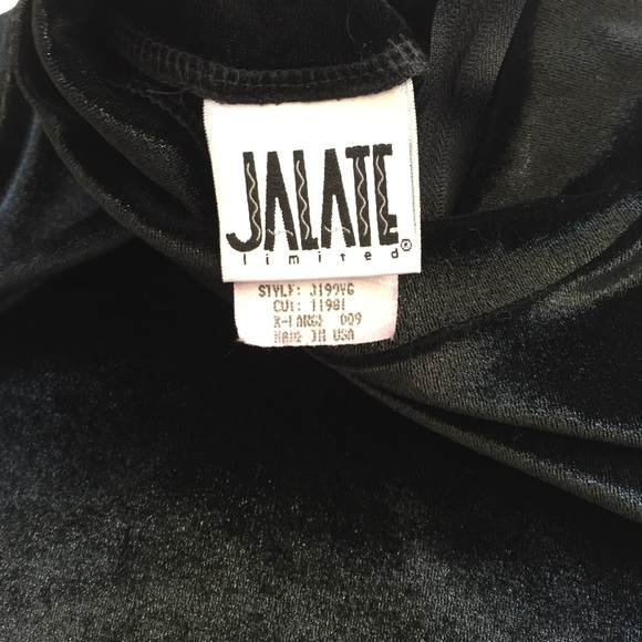 ❤️SOLD❤️ High Neck Vintage Top Black - Picture 4 of 8